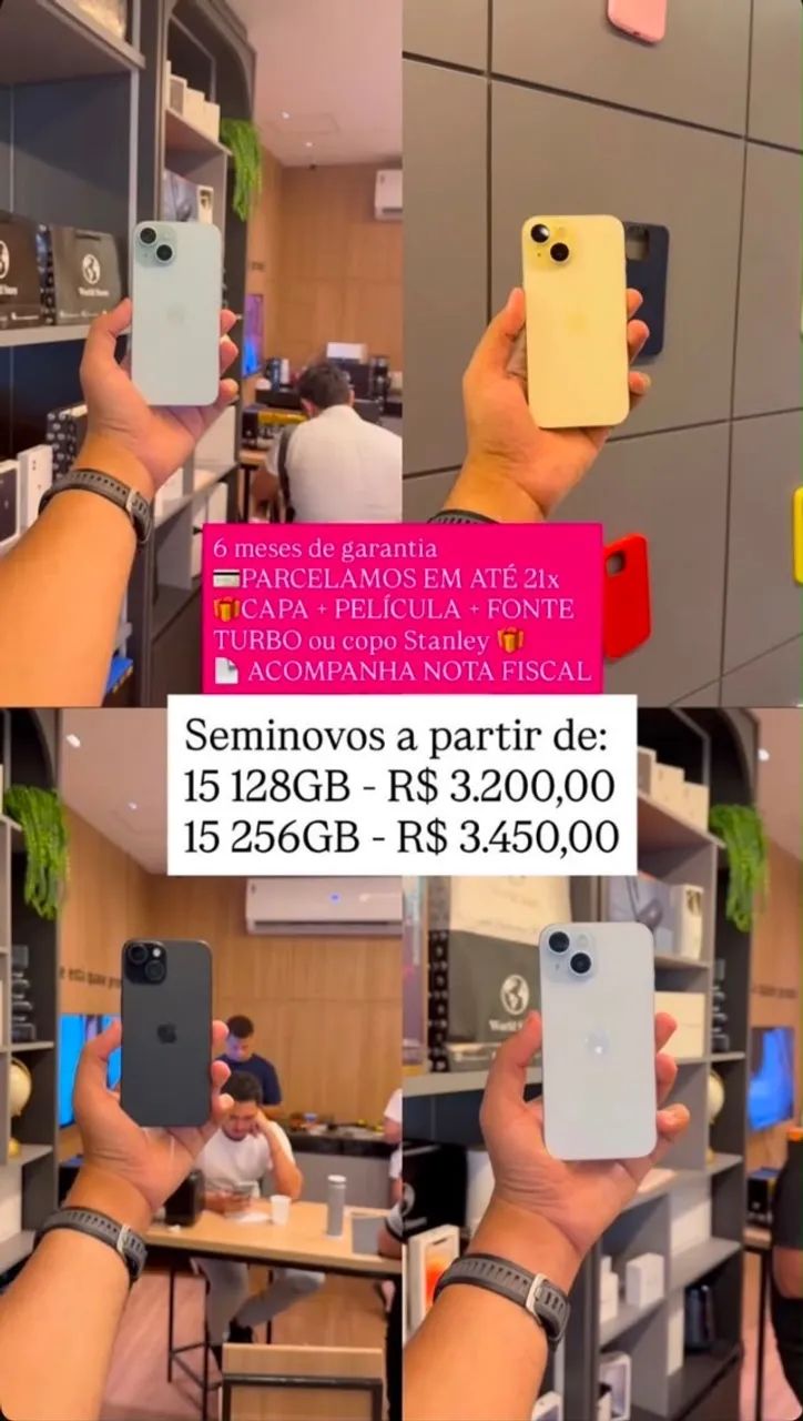 Seminovos com garantia de 06 meses World Store! ? - Foto 3