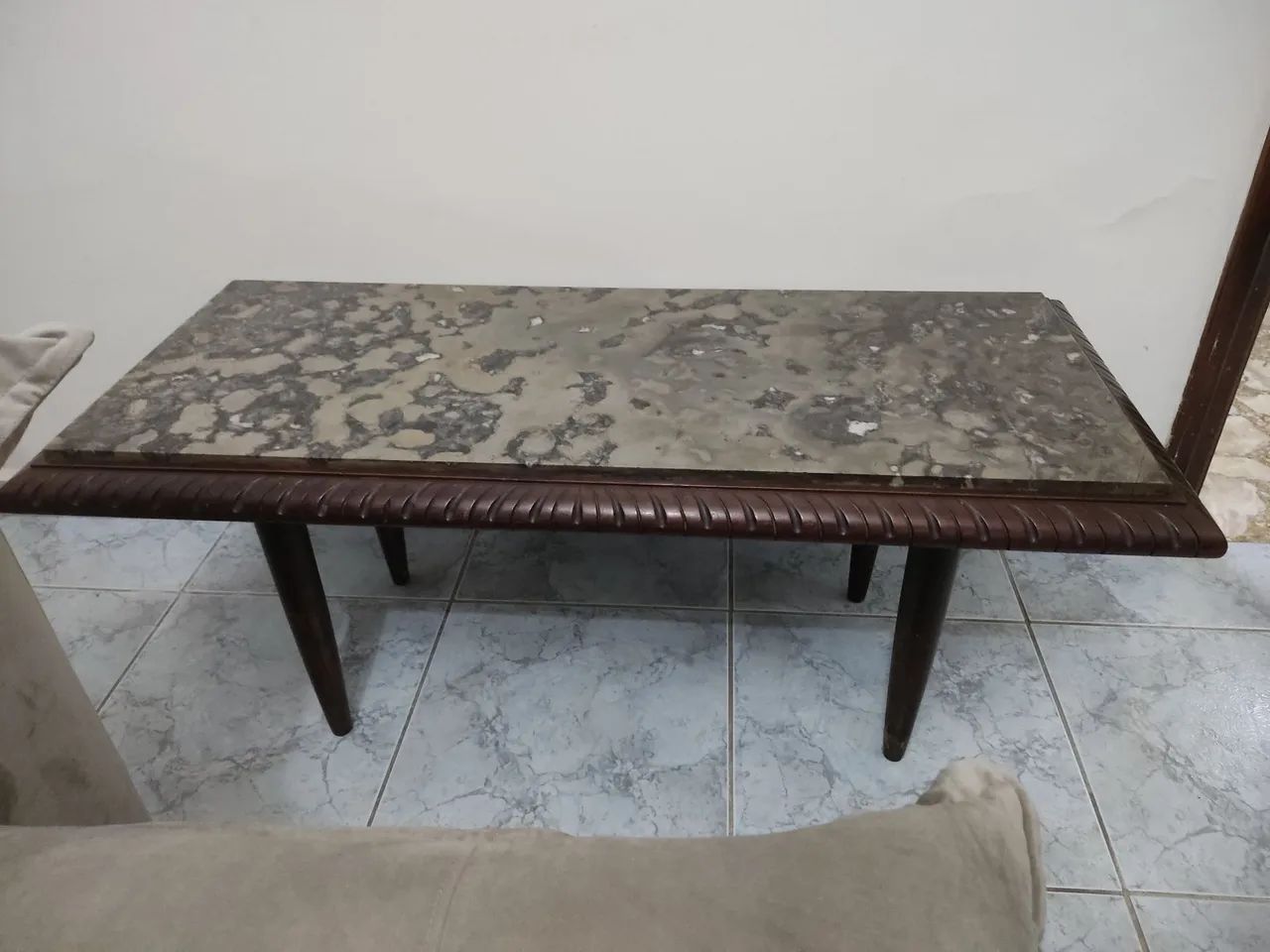 Mesa de centro - Madeira maciça - Foto 4