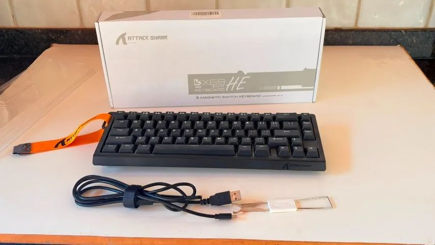 Teclado Magnetico Attack Shark X68 HE - Foto 4