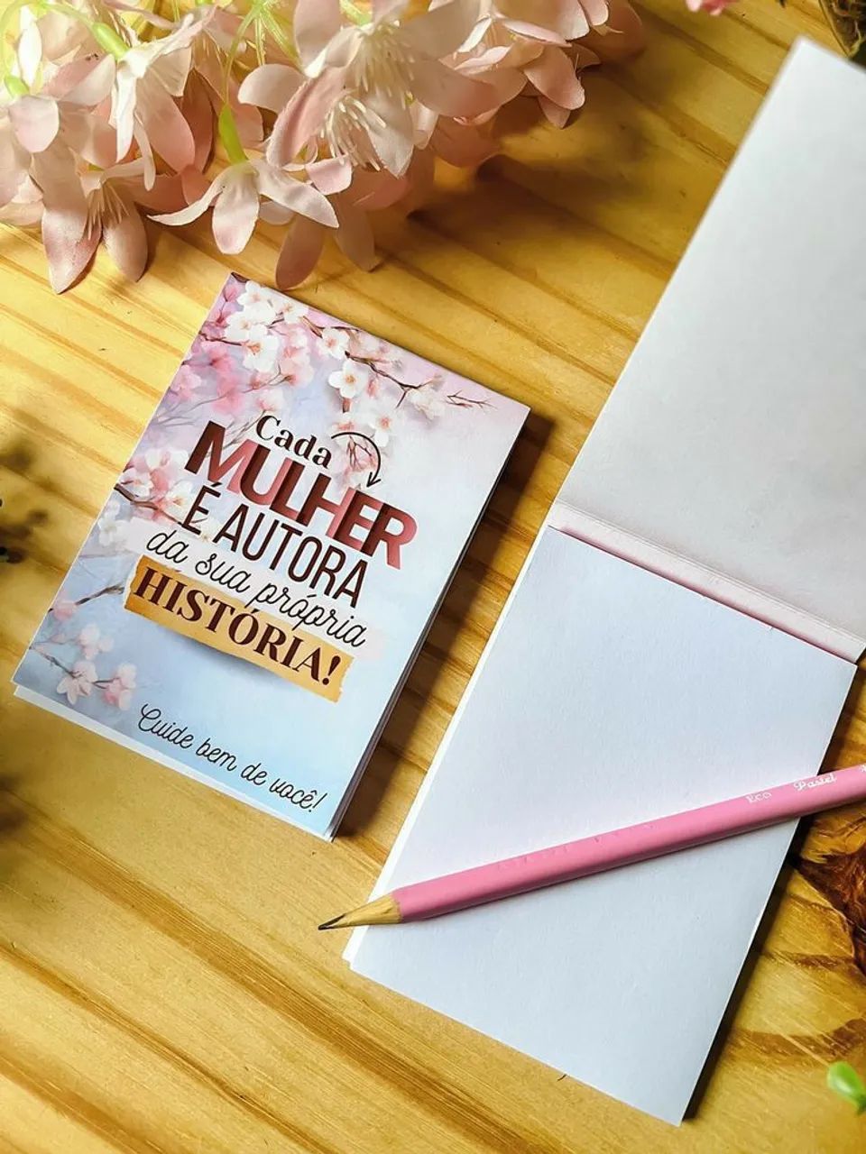 Bloquinho de notas + caneta - Foto 2