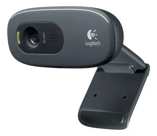 Webcam Logitech C270 HD 720p com Microfone Integrado - Nova na caixa - Foto 2