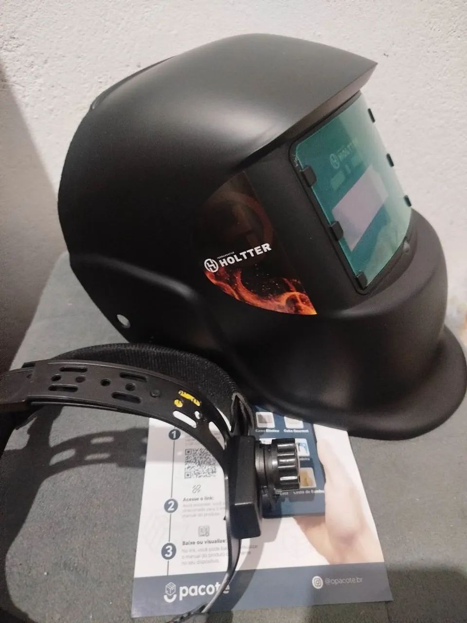 Capacete para solda automático - Foto 2