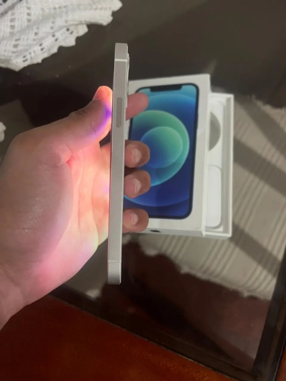 iPhone 12 128GB Branco - Ótimo estado + Caixa - Foto 3