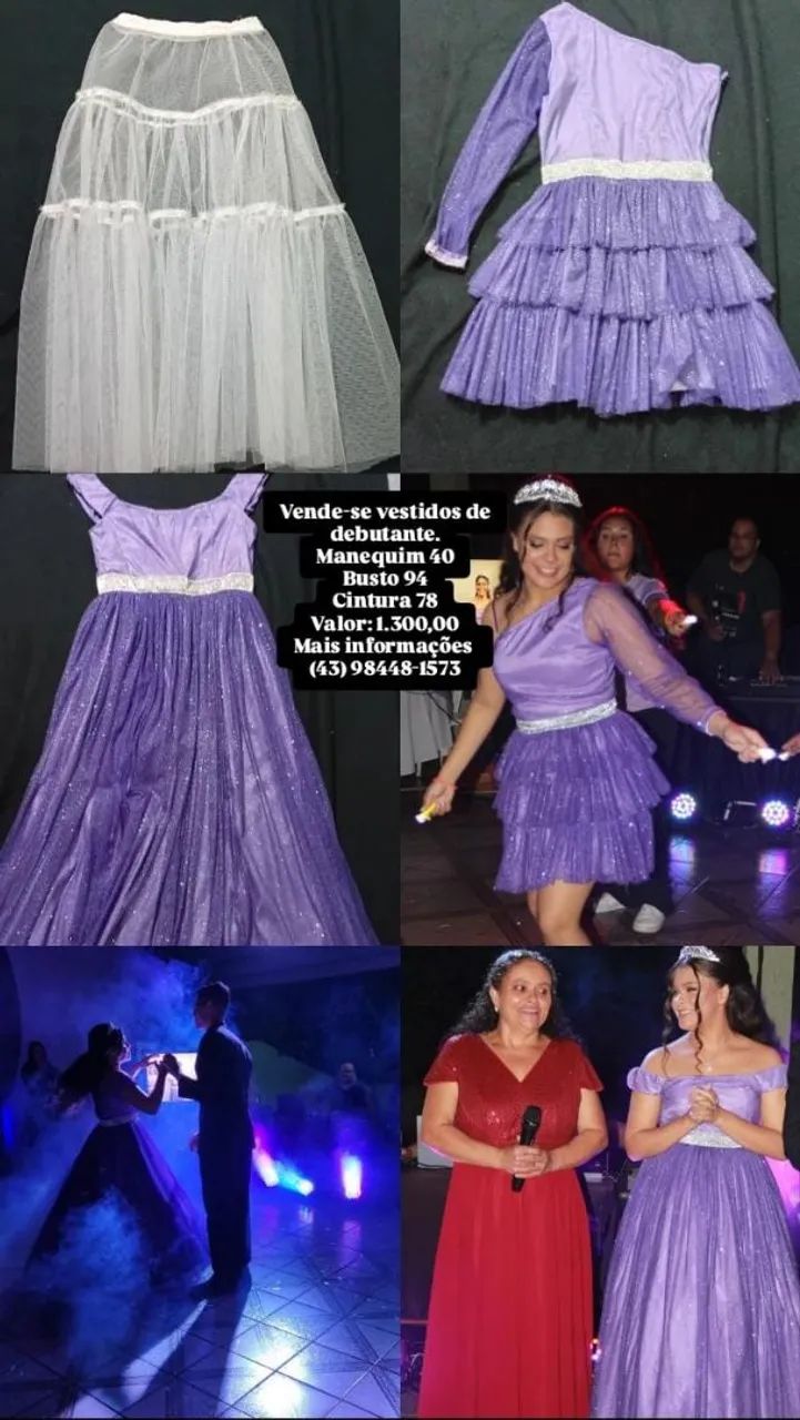 VESTIDO DE DANCA E VALSA