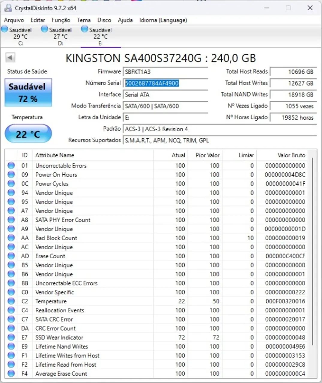 SSD KINGSTON 240GB REVISADO - Foto 2