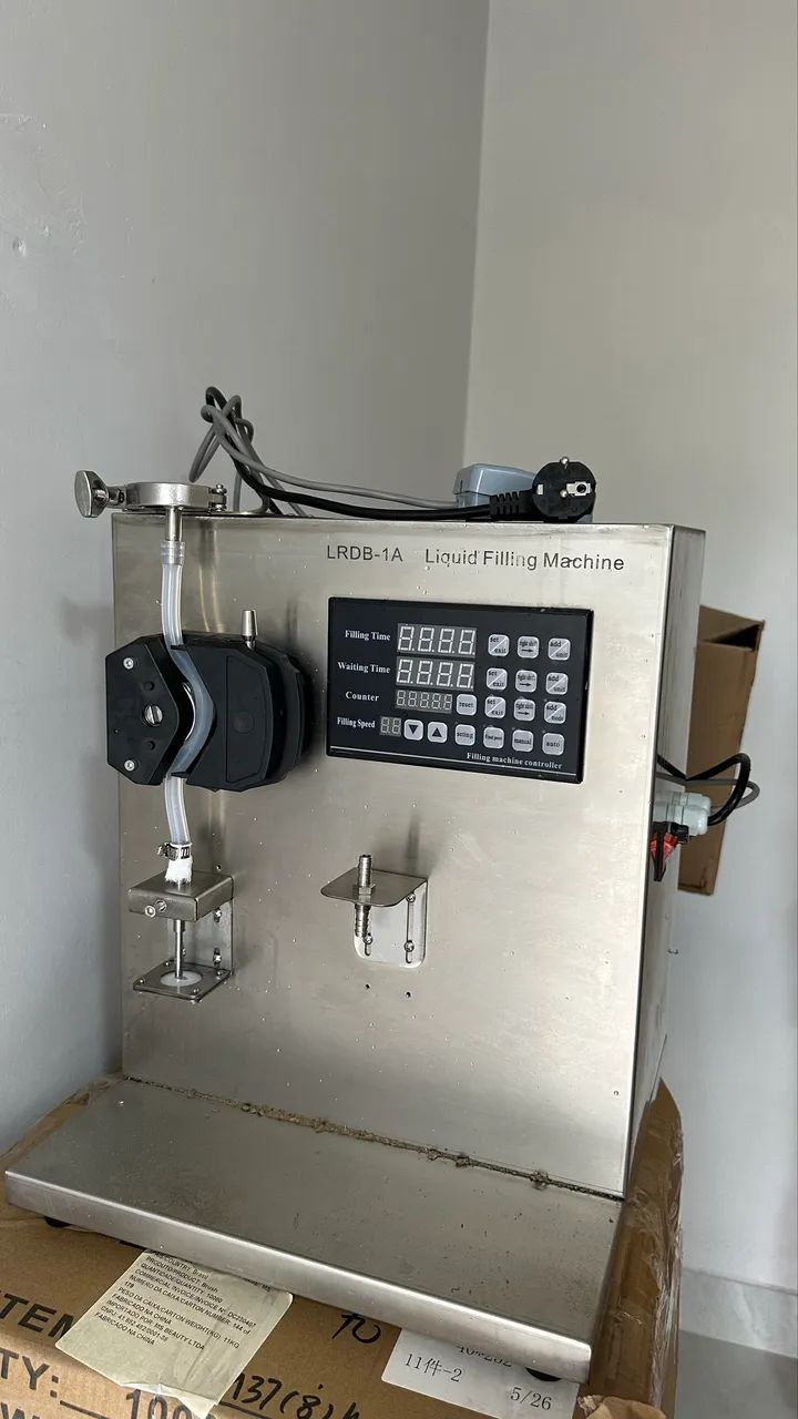 Envasadora de Líquidos LRDB-1A - Semiautomática | Usada em Ótimo Estado