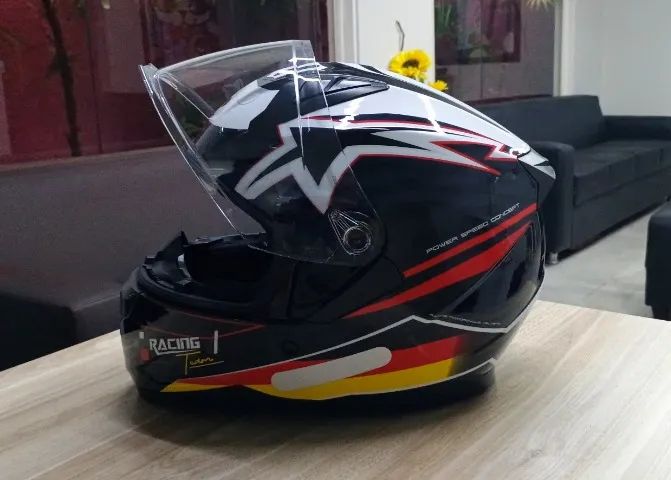 Capacete Race Tech em estado de novo - Foto 5