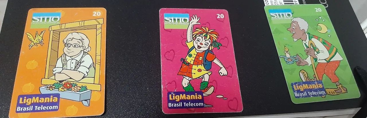 Cartões telefônicos (Série Sítio do picapau amarelo). - Foto 2