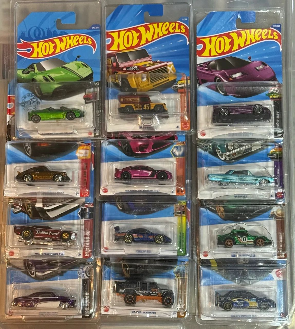 Lote hotwheels STH