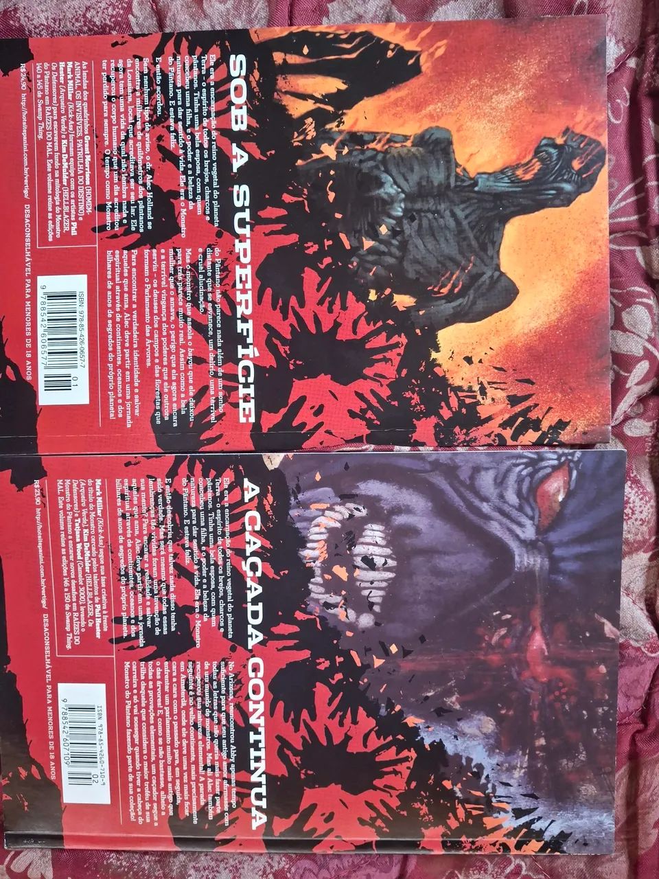 Monstro do Pântano Moore/Veitch/Millar + Brinde - Foto 2