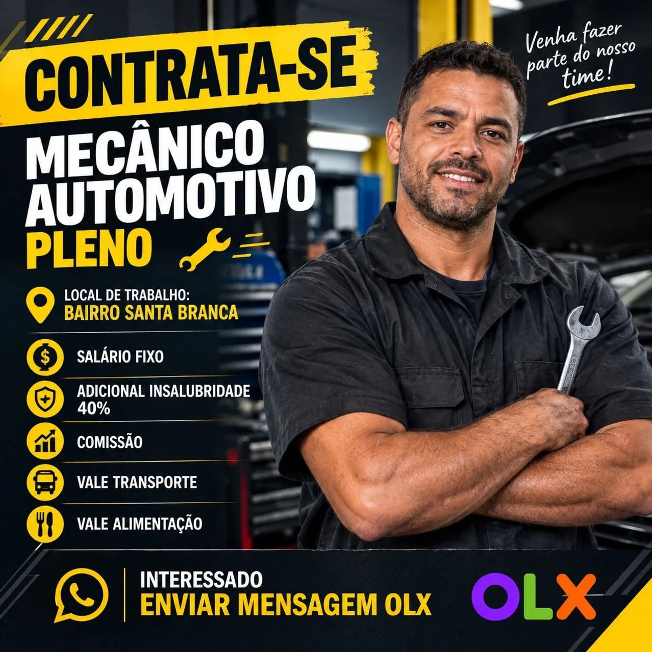 Mecânico Pleno CONTRATA-SE