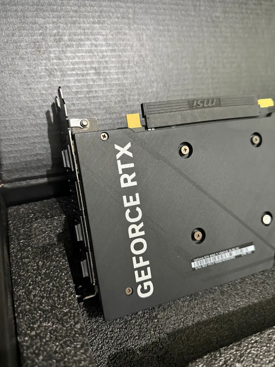 GeForce RTX 4060ti - Ventus 3x MSI - 8GB - Foto 3