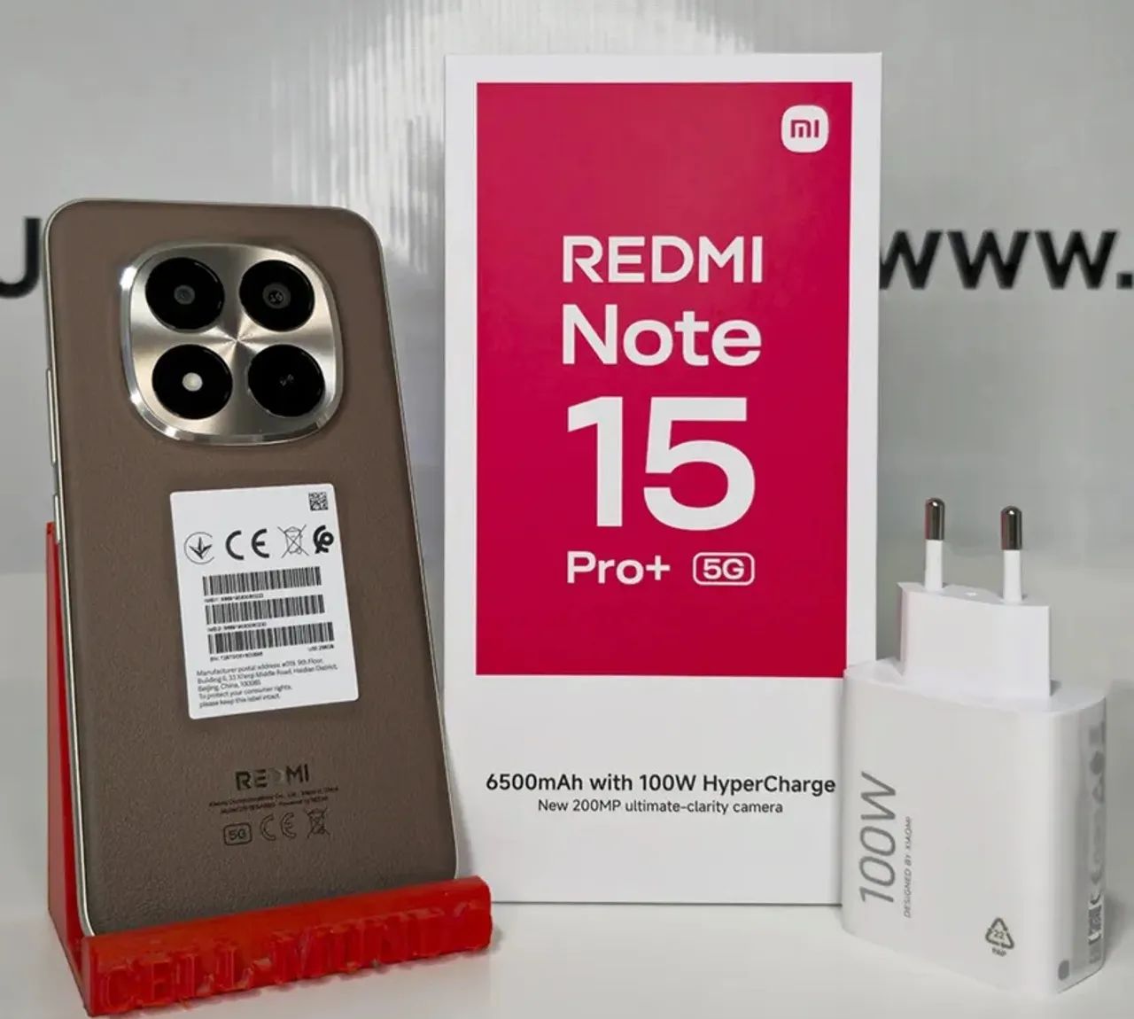 Celular Note 15 Pro Plus 5G 512/12-Marrom Novo 