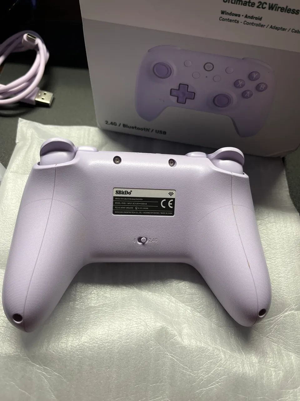 Controle 8bitDo 2C Wireless/2.4G/Wired - Foto 6