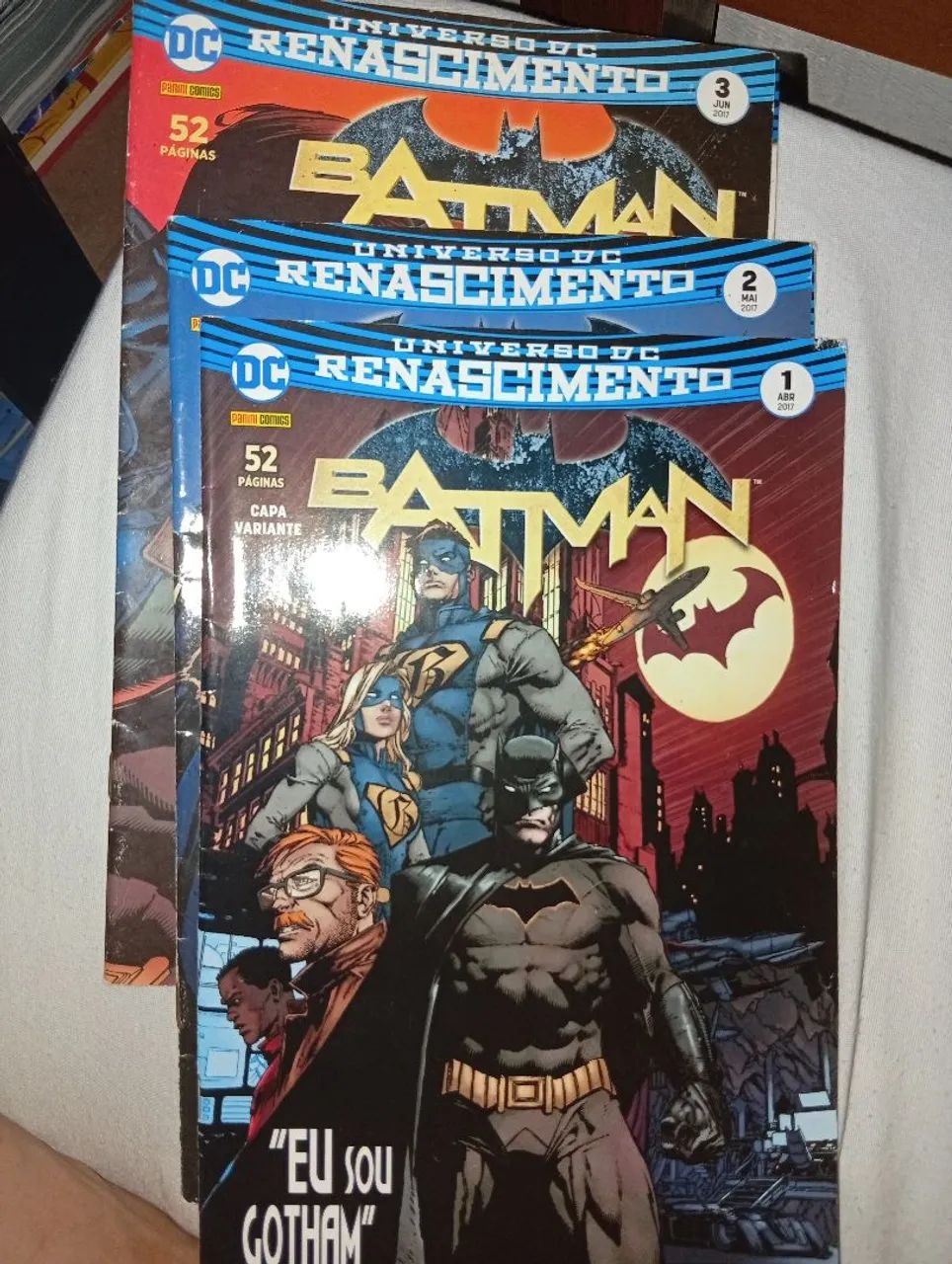 Batman eu sou Gotham vol 1 a 3