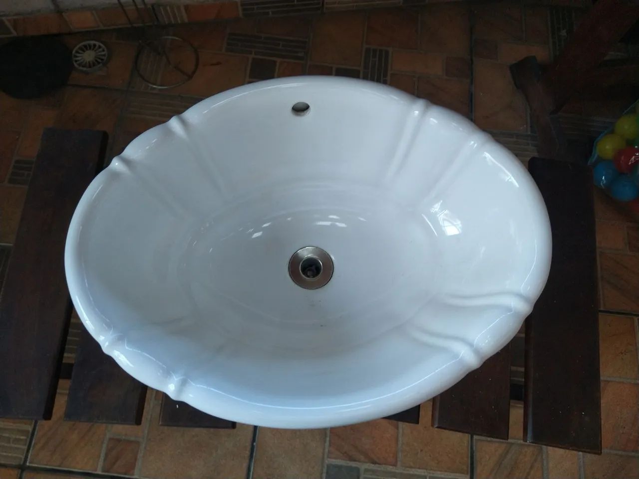 Lavatório Celite branco!