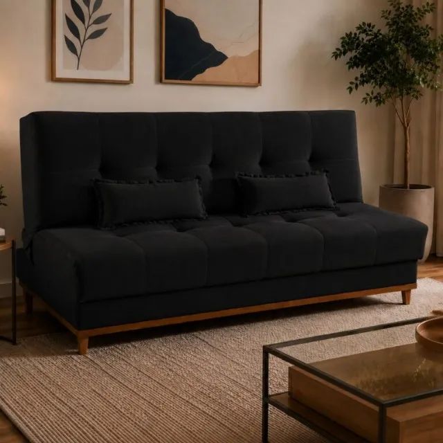 Sofá Cama Catânia 1,90 m  Novo - Pronta Entrega - Foto 2
