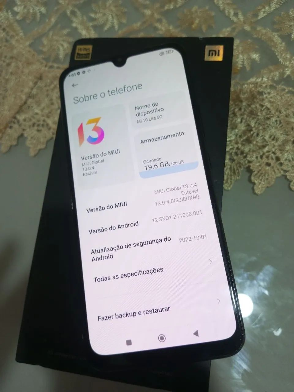 Redimi Note 10 lite 5G 128gb 6GB ram R$650 - Foto 3