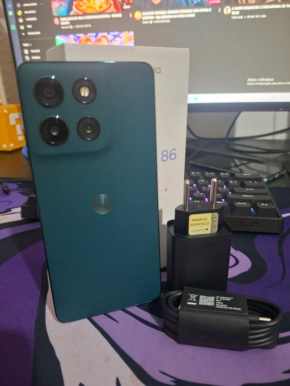 Moto G86 5G - novo. 