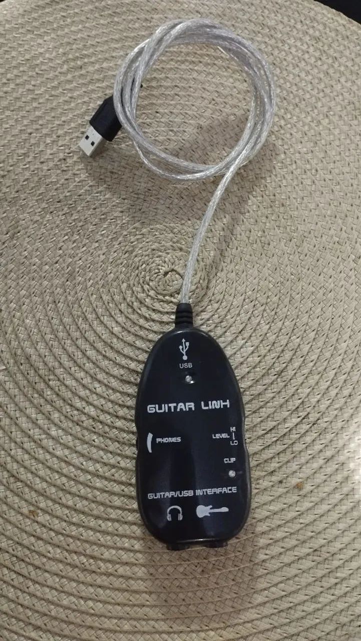  Interface de Guitarra para Link USB R$:80 reais  - Foto 3