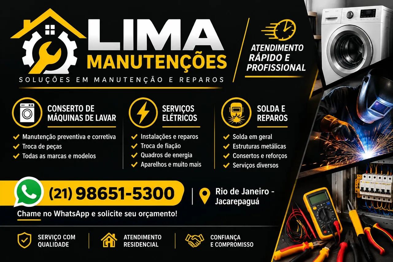 CONSERTOS E MANUTENÇÃO 