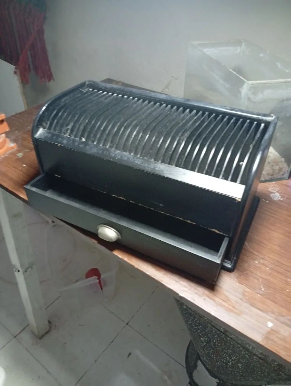 Used letter organizer with drawer