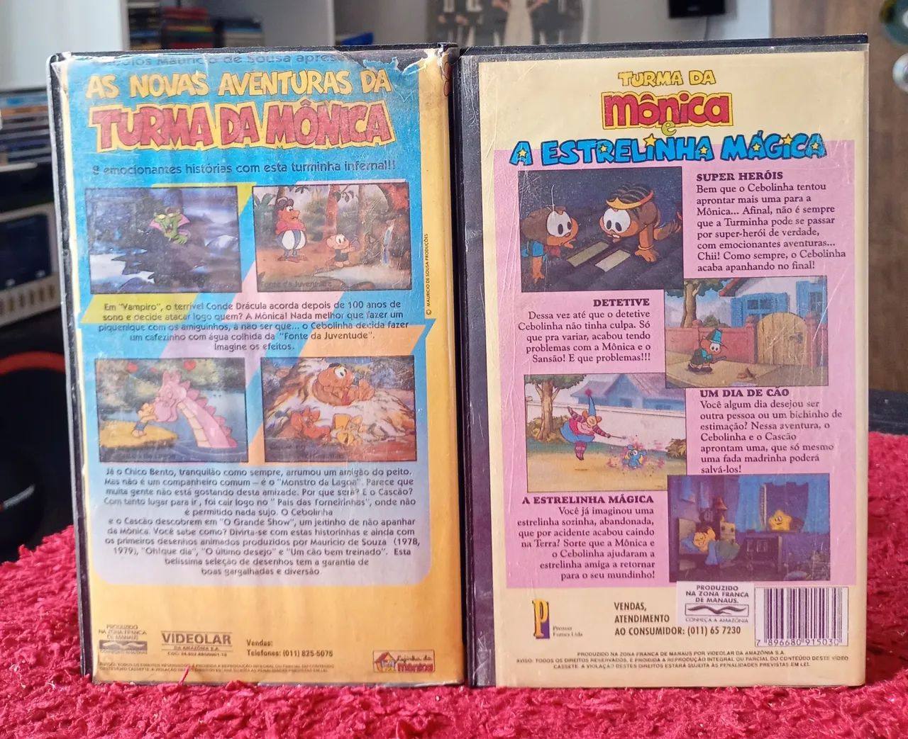 2 Fitas VHS A TURMA DA MÔNICA Originais - Foto 2
