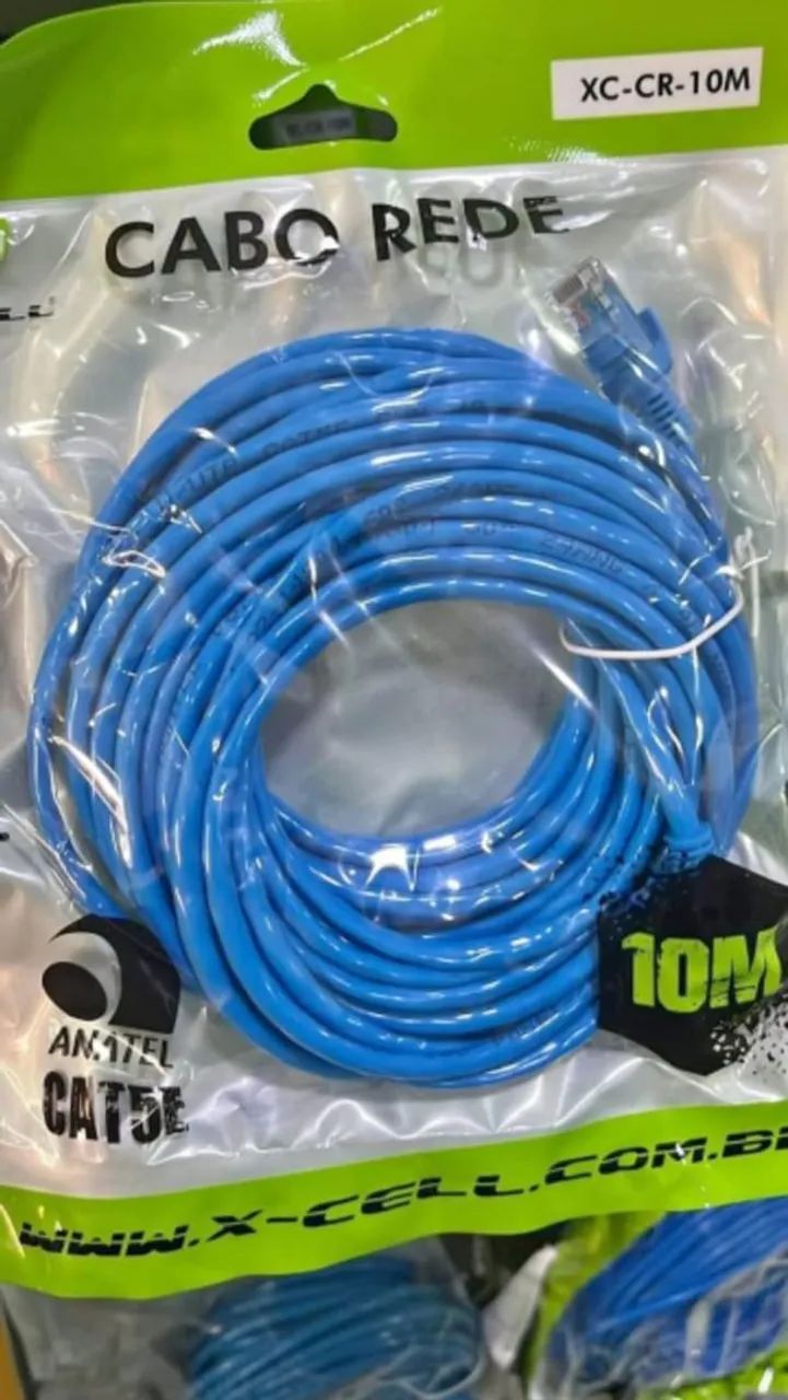 Cabos de rede para Internet de 10 e 20 metros - Leia o anúncio! - Foto 4