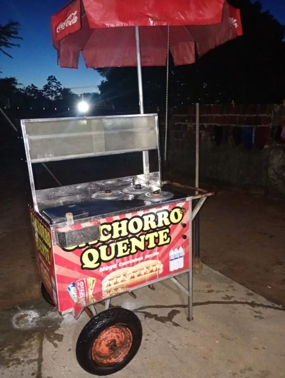 carrinho de cachorro quente 