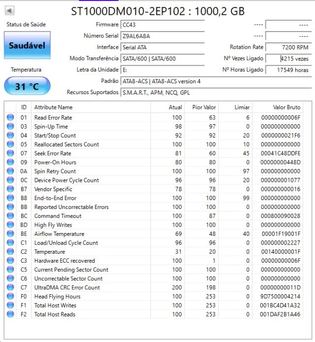 HDD Barracuda Seagate 1TB - Foto 3