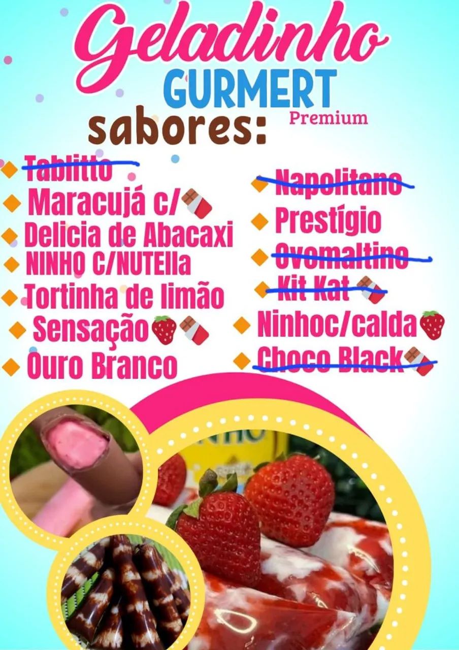 Geladinho Gurmer 1 real para revenda  - Foto 2