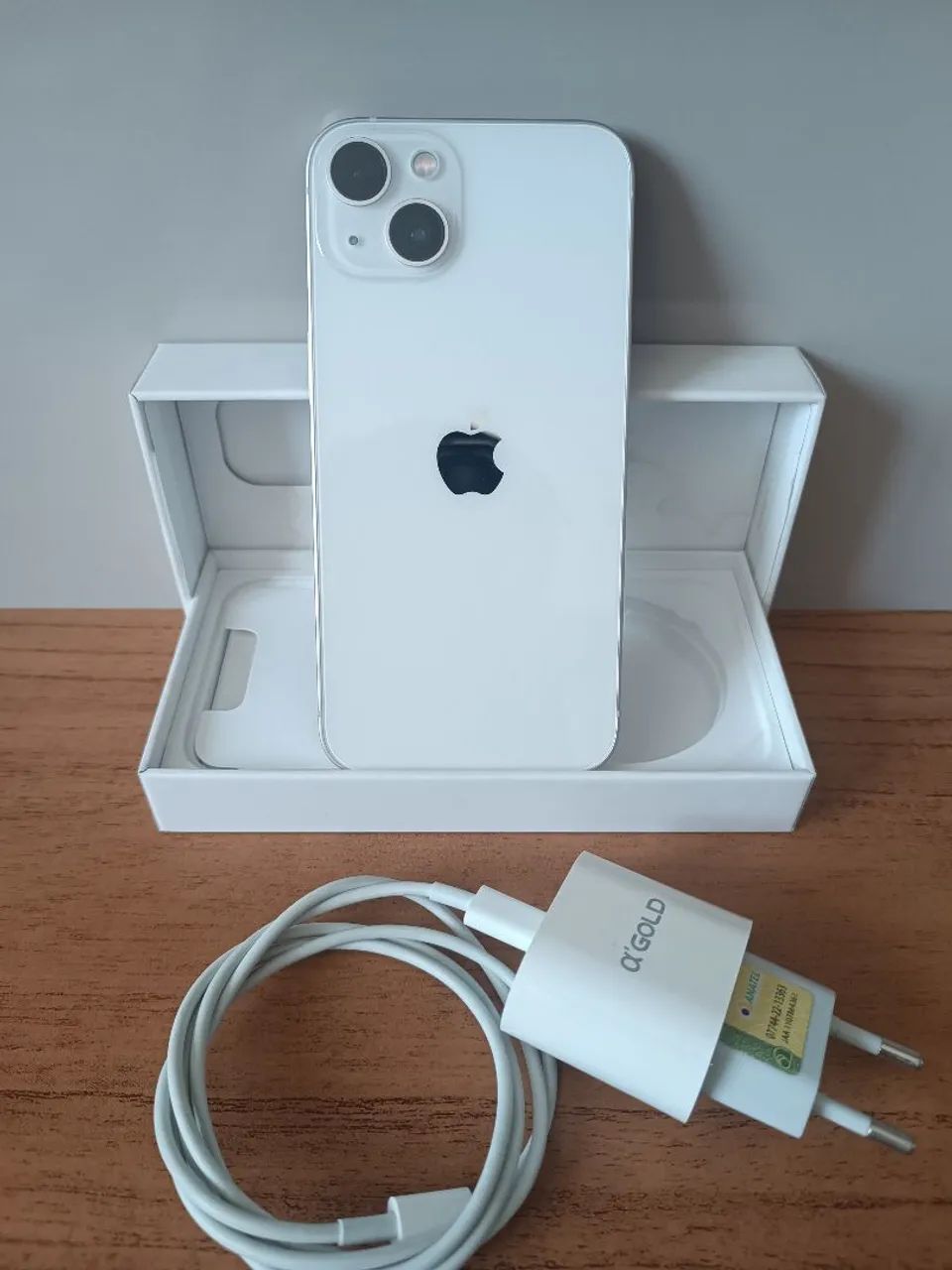 IPHONE 13 256GB branco, ZERO!!
