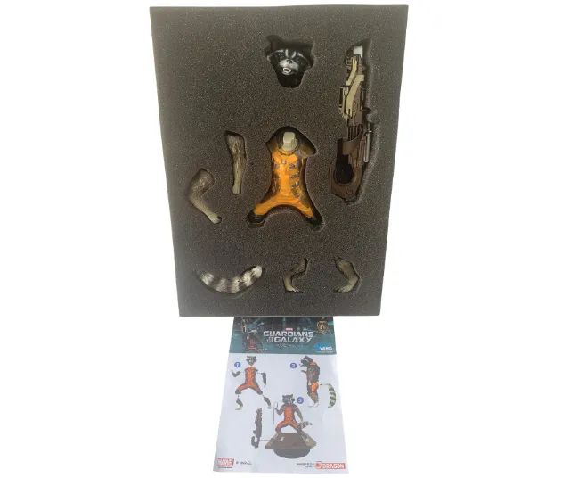 Boneco Rocket Raccoon - Guardiões da Galáxia  - Foto 5