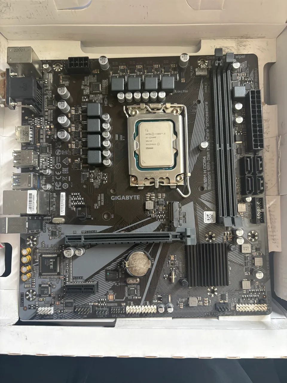 Placa mãe Gigabyte H610M H DDR4 - Foto 2
