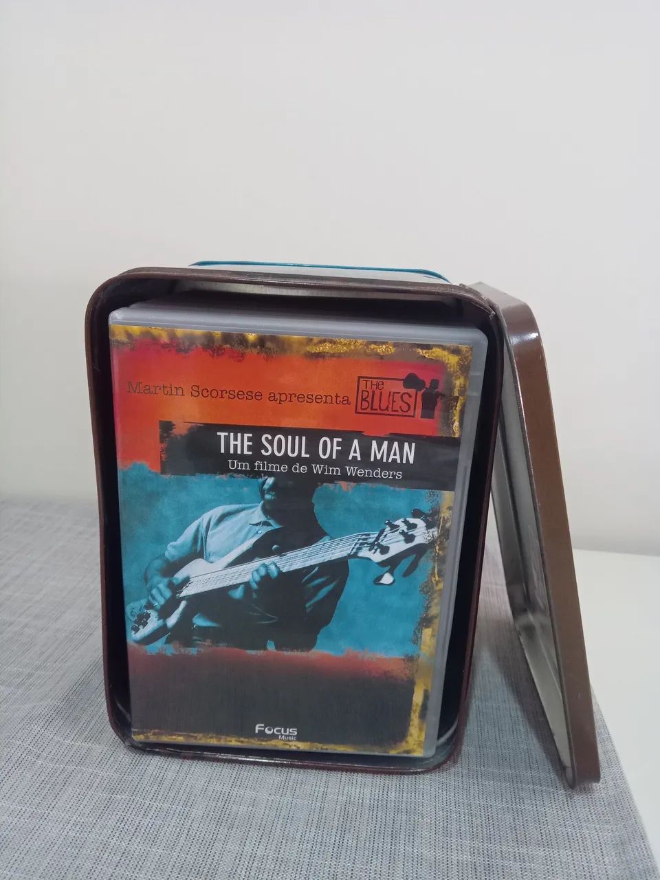 Box de dvd The Blues - Uma Jornada Musical de Martin Scorsese