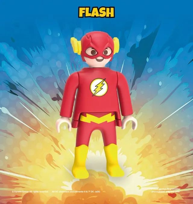 Flash DC Playmobil Kinder Ovo