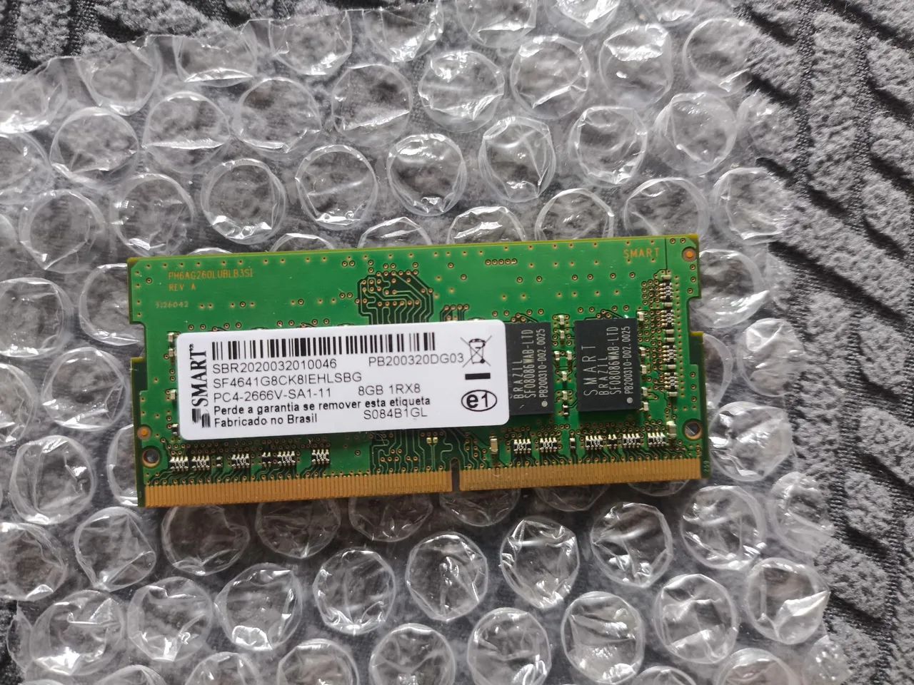 Memória ram ddr4 notebook 32gb e 8gb