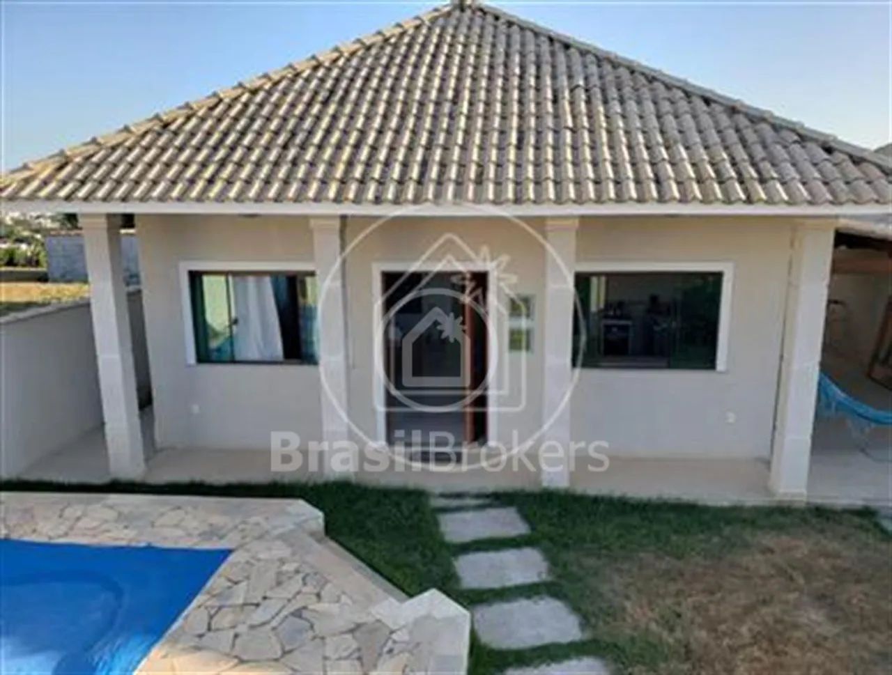 Casa de Condomínio à venda com 119,00m² e 3 quartos em Pontes Leites, Araruama - rj