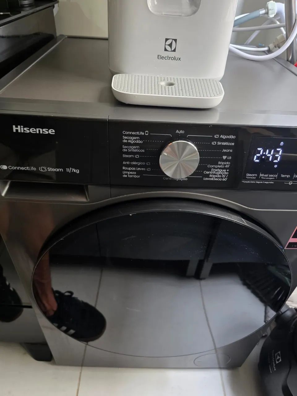 Máquina de Lavar e Secar Integrada NOVA - Foto 2