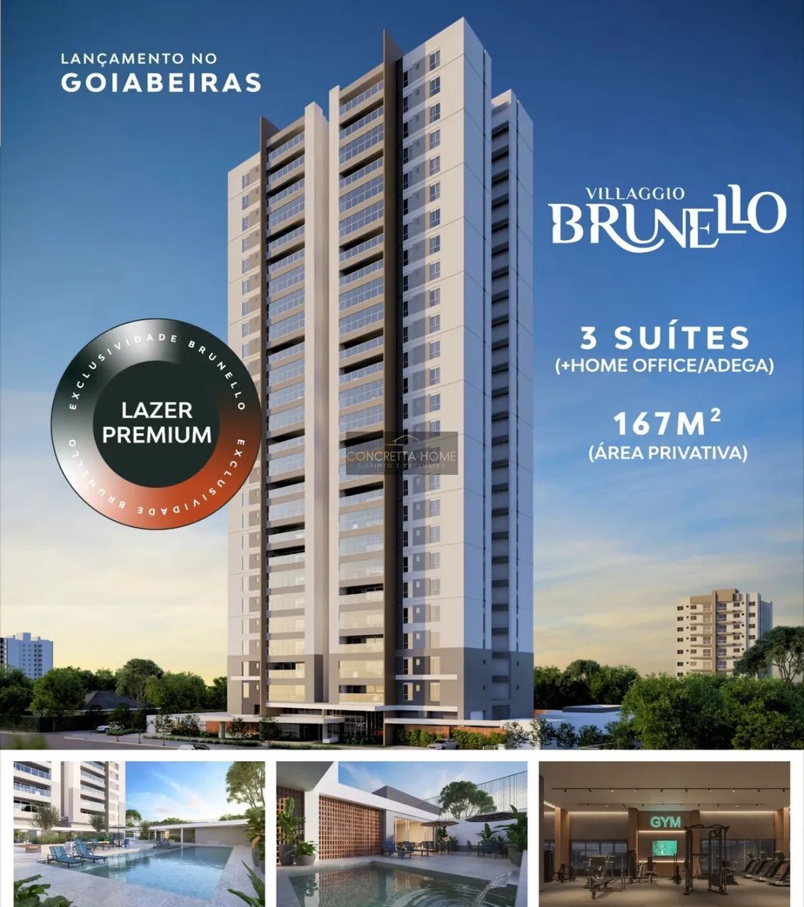 Condomínio Edifício Villaggio Brunello - Apartamento no Edifício Villaggio Brunello em Cui
