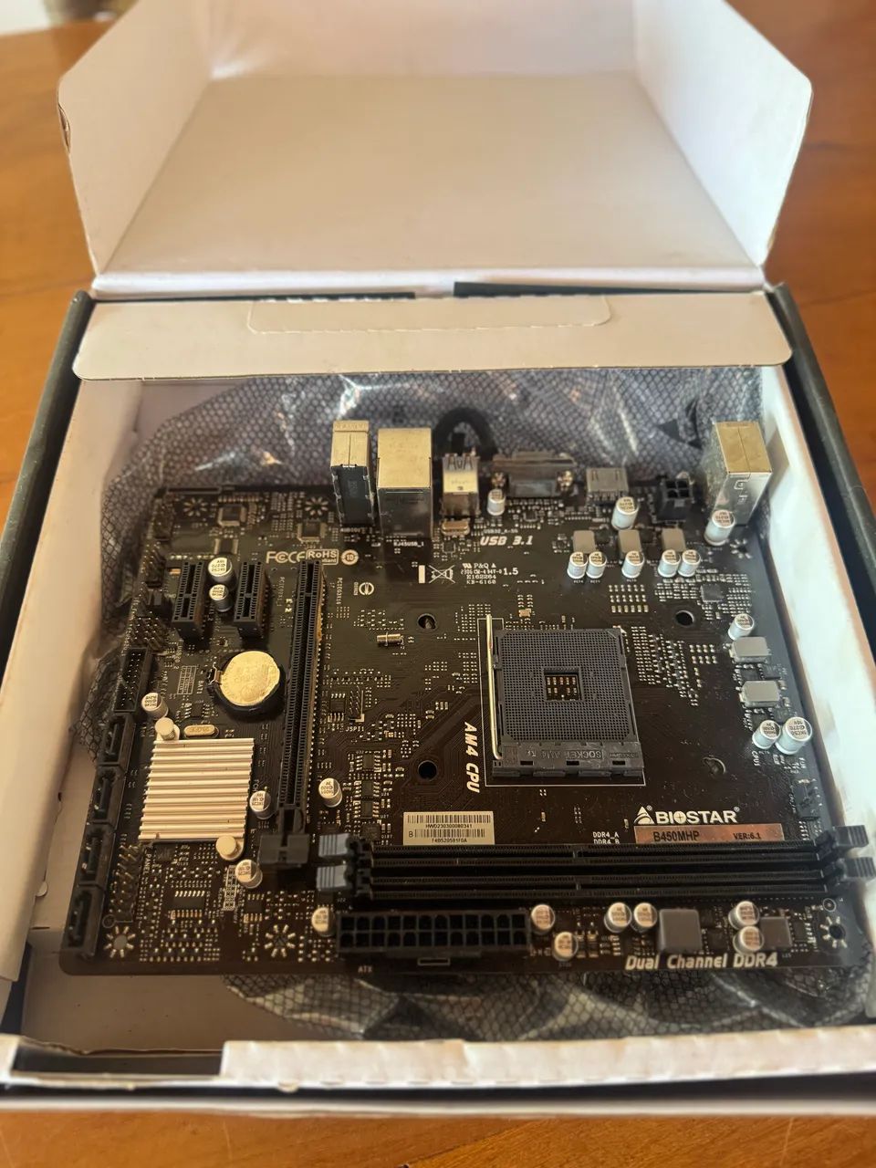 Placa mãe B450 m