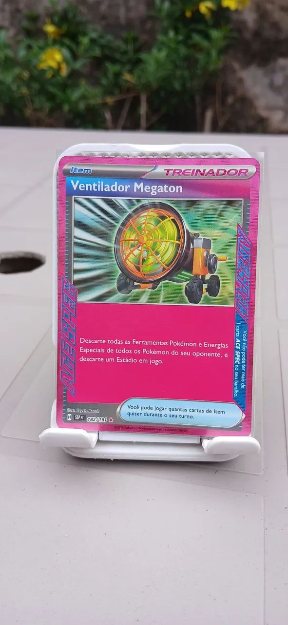 Carta Pokemon Ventilador Megaton