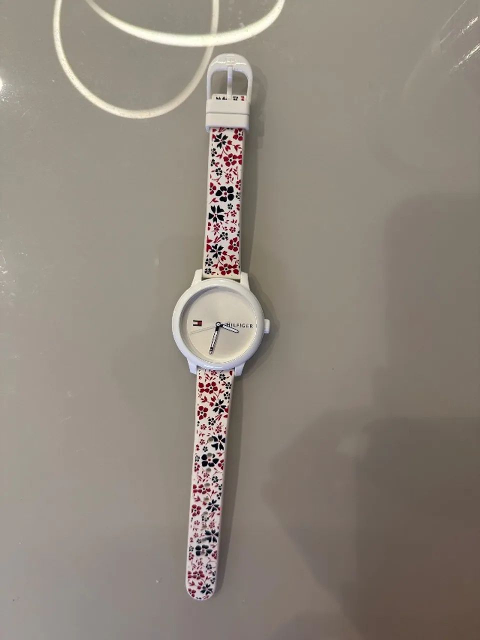 Relógio Tommy Hilfiger Feminino - Floral (Branco)