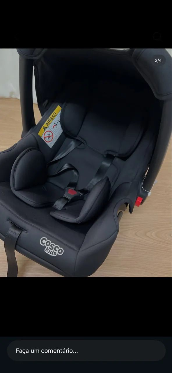Carrinho de bebê + bebê conforto Cosco - Foto 2