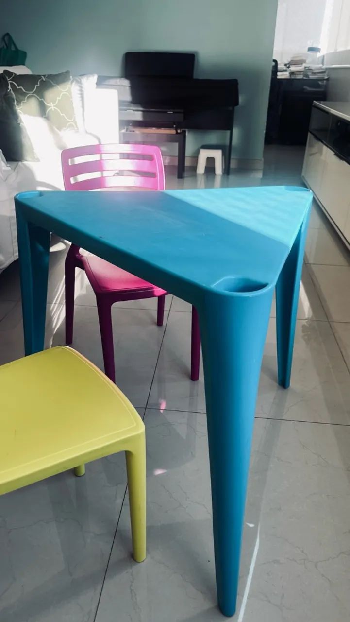 Mesa e Cadeiras infantis Tramontina - Foto 2