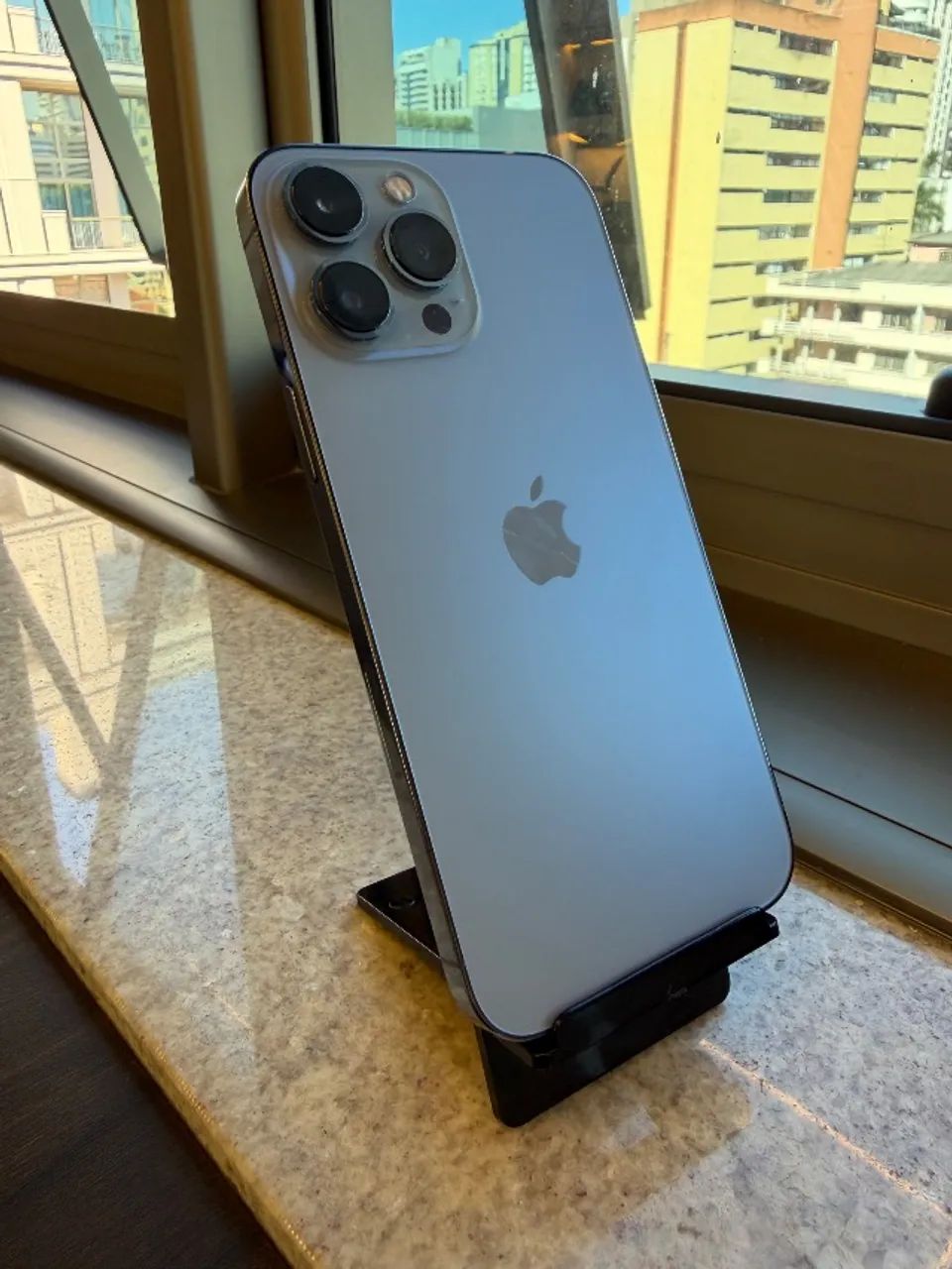 iPhone 13 Pro Max 128GB Azul - SEMINOVO - LOJA FÍSICA - Celulares