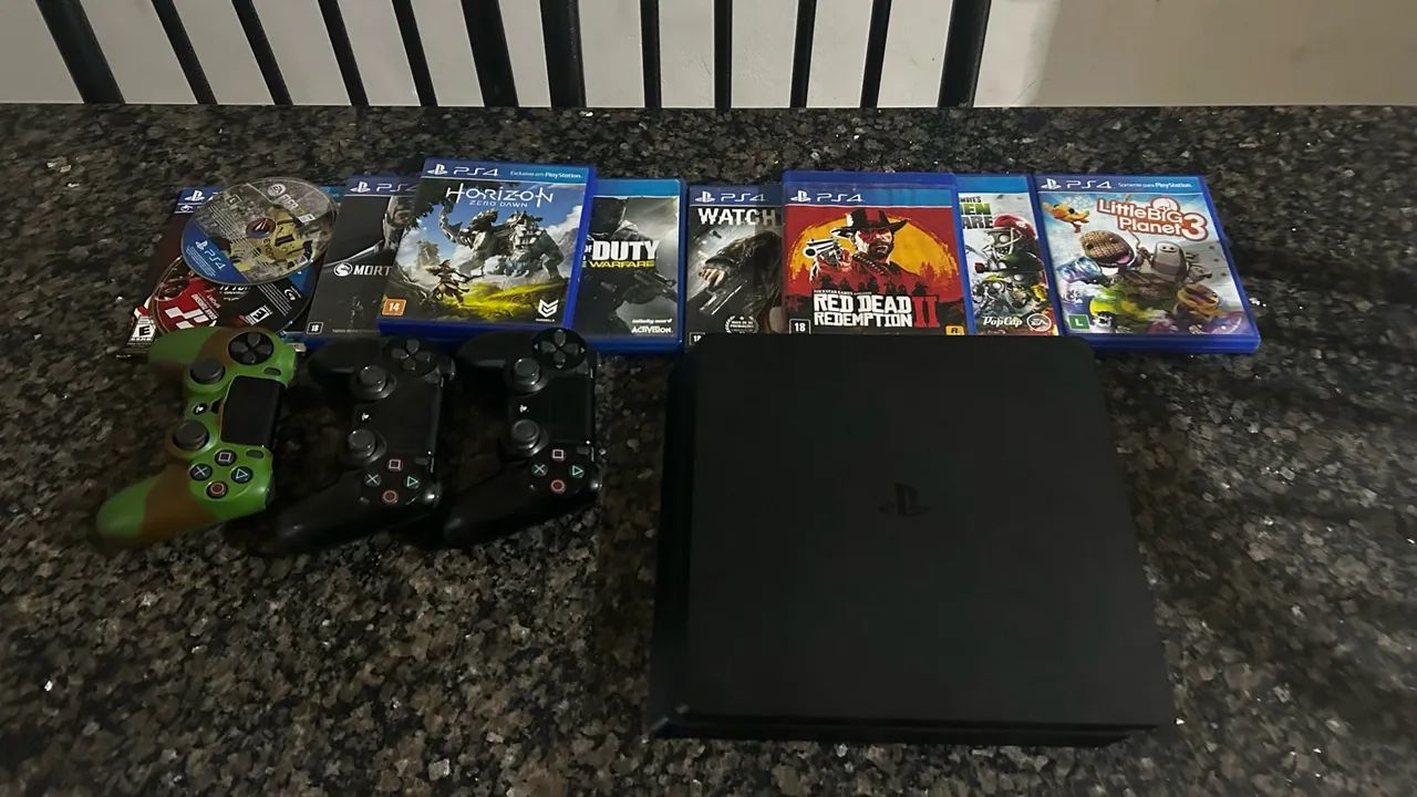 Vende-se PS4 Slim - Foto 4