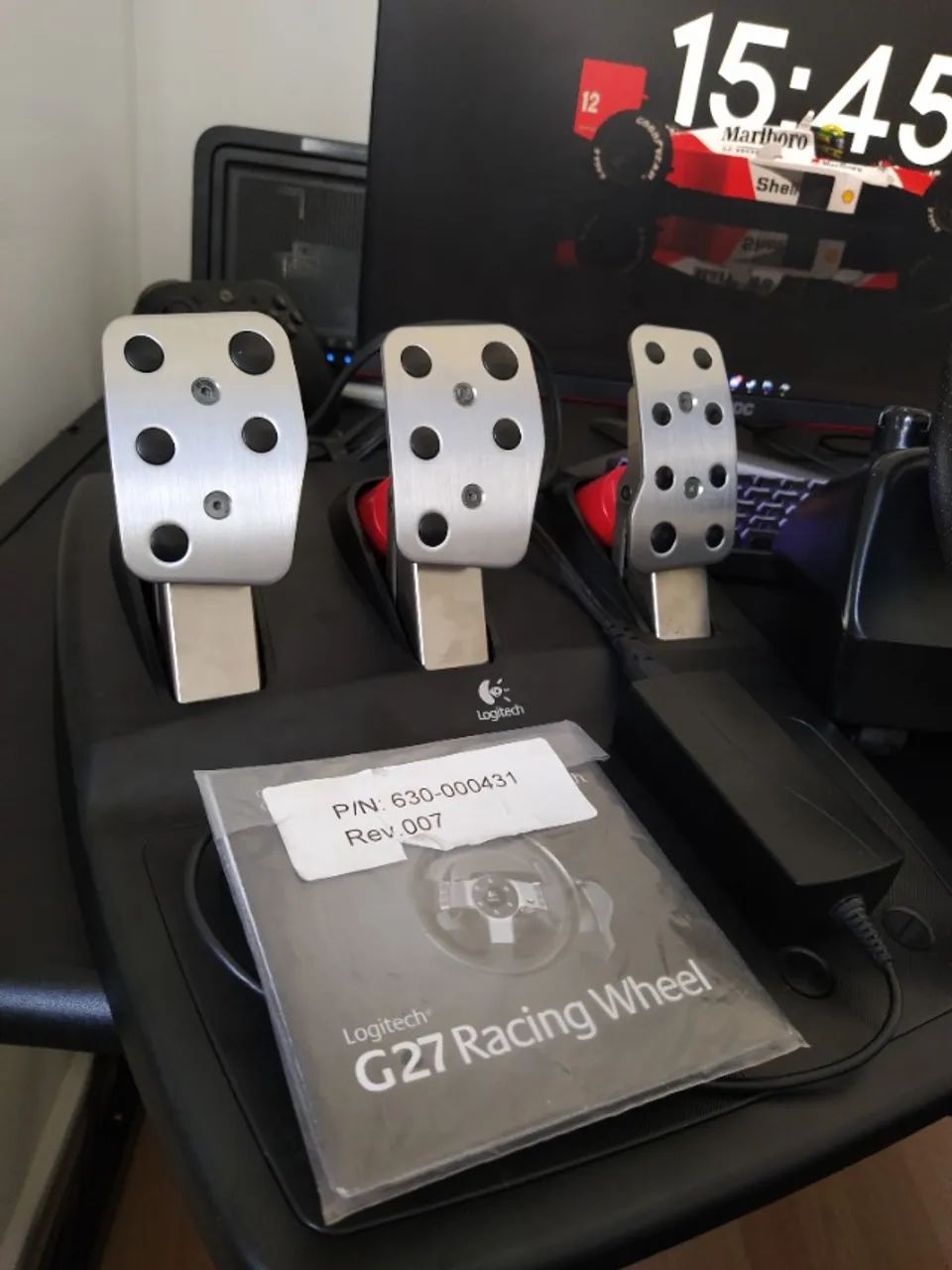 Logitech G27 (Com Loadcell v3 RAKE) - Foto 3
