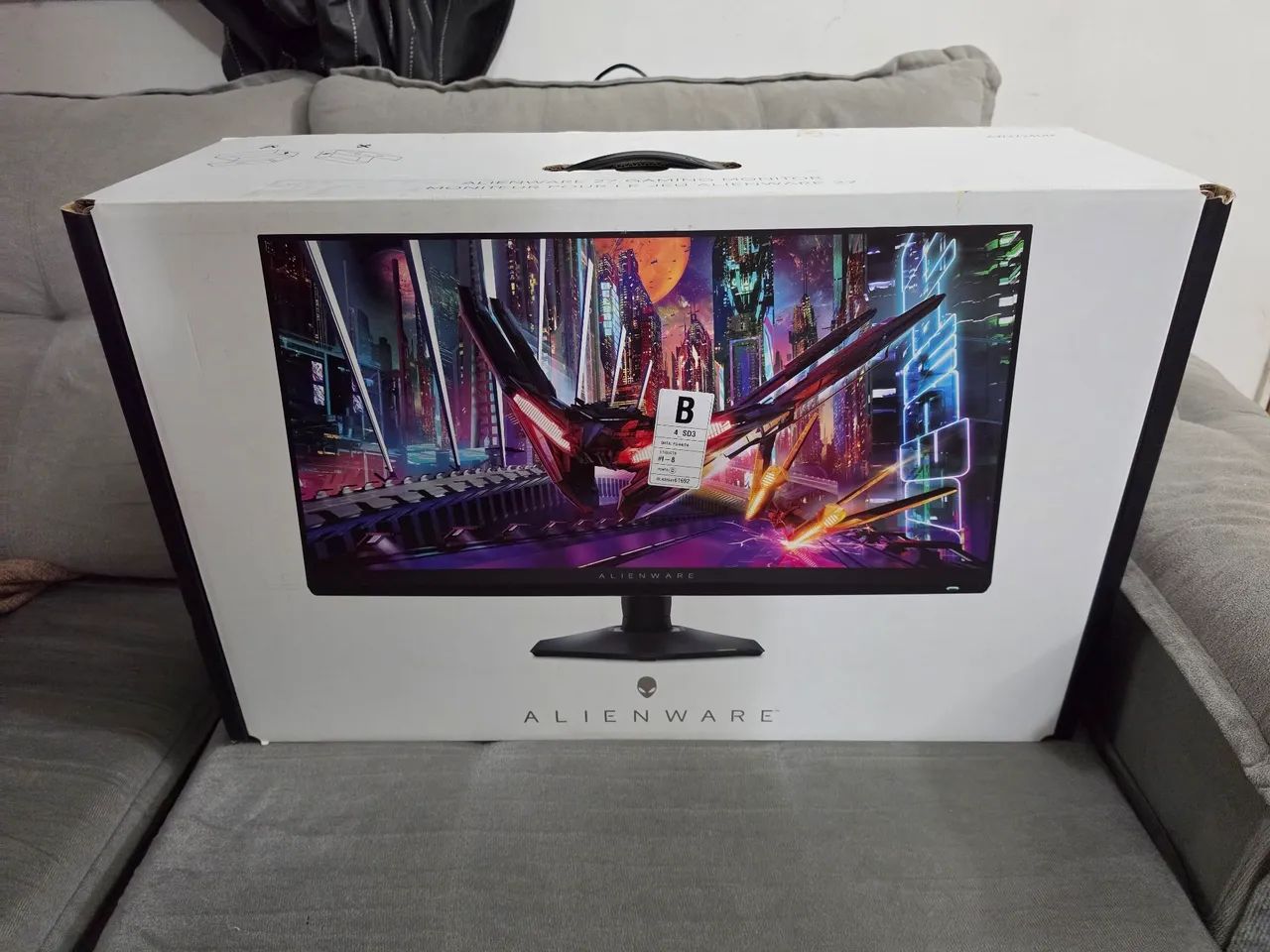 Monitor Gamer Alienware 27" IPS QHD 180Hz, Nvidia G-Sync