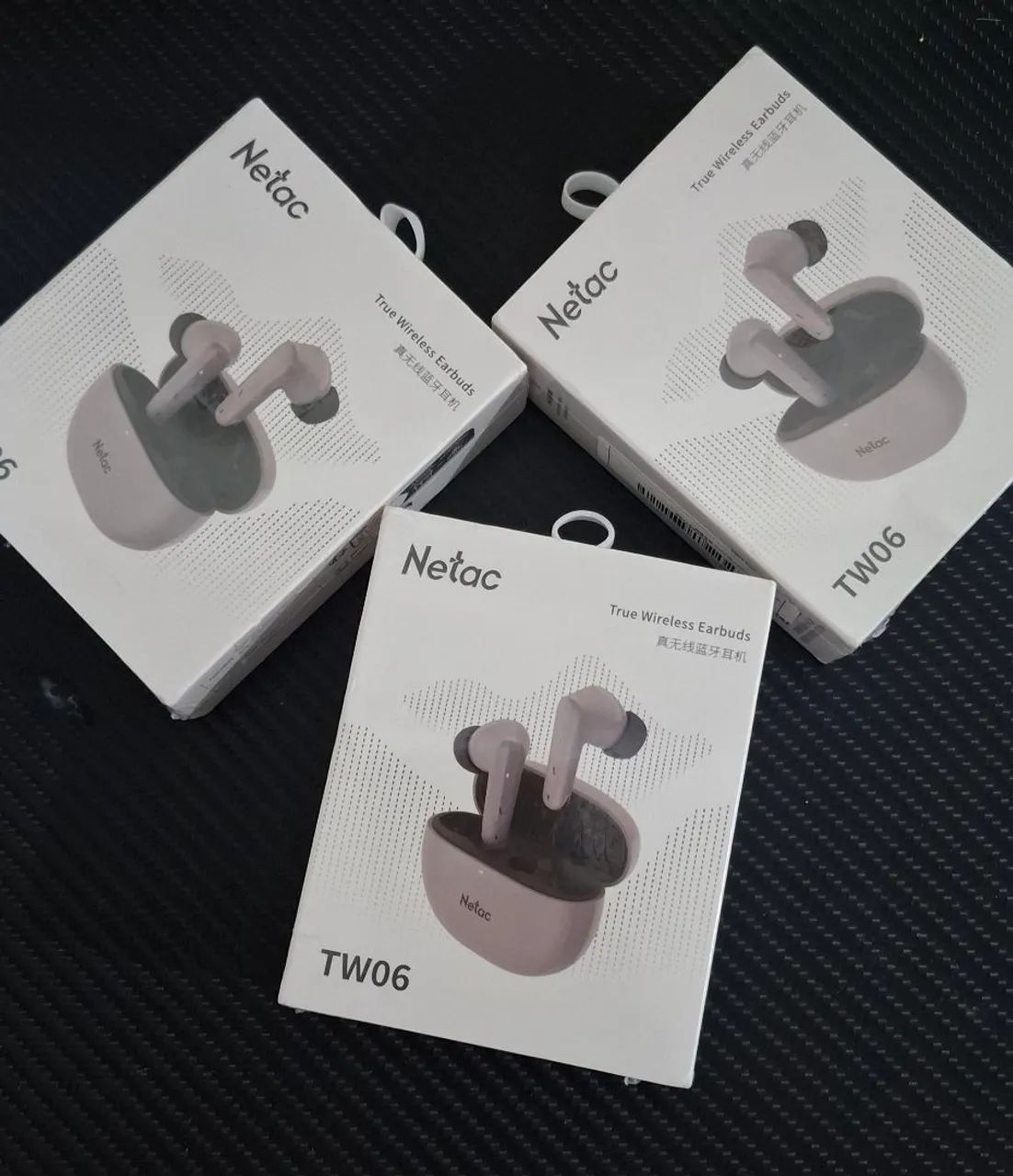 FONE BLUETOOTH NETAC - TW06 - NOVO LACRADO